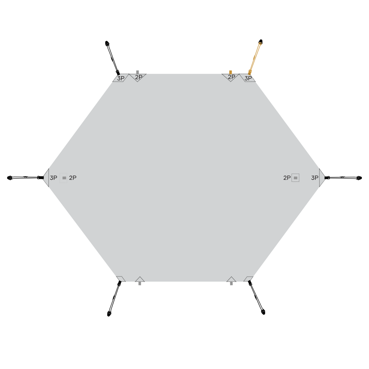 Footprint Superlight Dome 2&3